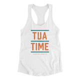 Tua Time Women's Racerback Tank-Allegiant Goods Co. Vintage Sports Apparel