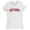 Oxford Varsity Women's T-Shirt-White-Allegiant Goods Co. Vintage Sports Apparel