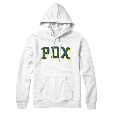 Pdx Varsity Hoodie-Allegiant Goods Co. Vintage Sports Apparel