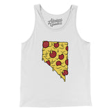 Nevada Pizza State Men/Unisex Tank Top-Allegiant Goods Co. Vintage Sports Apparel