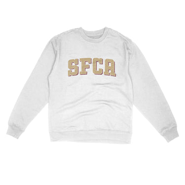 Sfca Varsity Midweight Crewneck Sweatshirt-Allegiant Goods Co. Vintage Sports Apparel