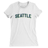 Seattle Varsity Women's T-Shirt-White-Allegiant Goods Co. Vintage Sports Apparel