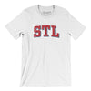 Stl Varsity Men/Unisex T-Shirt-White-Allegiant Goods Co. Vintage Sports Apparel