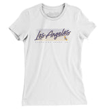 Los Angeles Retro Women's T-Shirt-Allegiant Goods Co. Vintage Sports Apparel