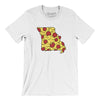 Missouri Pizza State Men/Unisex T-Shirt-White-Allegiant Goods Co. Vintage Sports Apparel