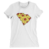 South Carolina Pizza State Women's T-Shirt-White-Allegiant Goods Co. Vintage Sports Apparel