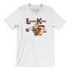 Saginaw Lumberkings Men/Unisex T-Shirt-White-Allegiant Goods Co. Vintage Sports Apparel