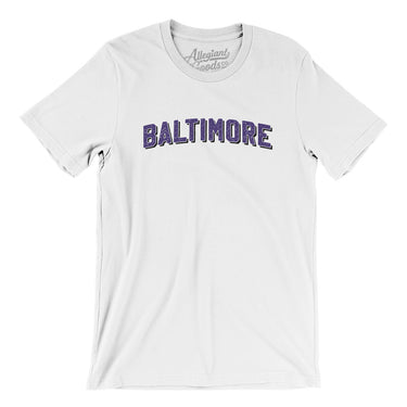 Baltimore Varsity Men/Unisex T-Shirt-Allegiant Goods Co. Vintage Sports Apparel