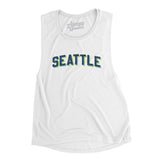 Seattle Varsity Women's Flowey Scoopneck Muscle Tank-Allegiant Goods Co. Vintage Sports Apparel