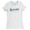 Rochester Overprint Women's T-Shirt-White-Allegiant Goods Co. Vintage Sports Apparel