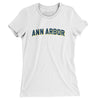Ann Arbor Varsity Women's T-Shirt-White-Allegiant Goods Co. Vintage Sports Apparel