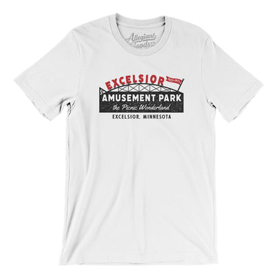 Excelsior Amusement Park Men/Unisex T-Shirt-White-Allegiant Goods Co. Vintage Sports Apparel