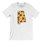 Alabama Pizza State Men/Unisex T-Shirt-Allegiant Goods Co. Vintage Sports Apparel