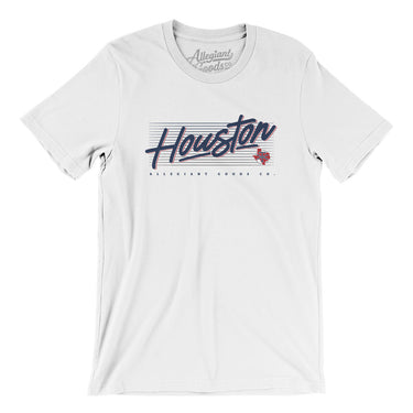 Houston Retro Men/Unisex T-Shirt-Allegiant Goods Co. Vintage Sports Apparel