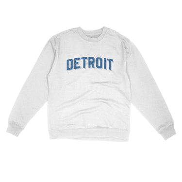 Detroit Varsity Midweight Crewneck Sweatshirt-Allegiant Goods Co. Vintage Sports Apparel