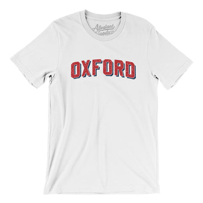 Oxford Varsity Men/Unisex T-Shirt-White-Allegiant Goods Co. Vintage Sports Apparel