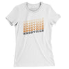 Knoxville Vintage Repeat Women's T-Shirt-White-Allegiant Goods Co. Vintage Sports Apparel