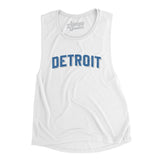 Detroit Varsity Women's Flowey Scoopneck Muscle Tank-Allegiant Goods Co. Vintage Sports Apparel