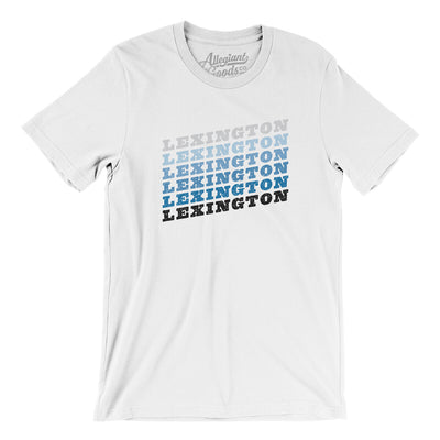 Lexington Vintage Repeat Men/Unisex T-Shirt-White-Allegiant Goods Co. Vintage Sports Apparel