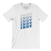 Indy Vintage Repeat Men/Unisex T-Shirt-White-Allegiant Goods Co. Vintage Sports Apparel