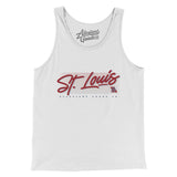 St. Louis Retro Men/Unisex Tank Top-Allegiant Goods Co. Vintage Sports Apparel