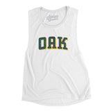 Oak Varsity Women's Flowey Scoopneck Muscle Tank-Allegiant Goods Co. Vintage Sports Apparel