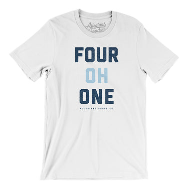 Rhode Island 401 Men/Unisex T-Shirt-Allegiant Goods Co. Vintage Sports Apparel