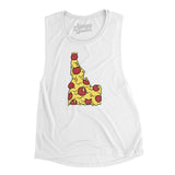 Idaho Pizza State Women's Flowey Scoopneck Muscle Tank-Allegiant Goods Co. Vintage Sports Apparel