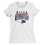 Utica Blizzard Women's T-Shirt-Allegiant Goods Co. Vintage Sports Apparel