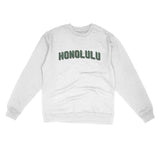 Honolulu Varsity Midweight Crewneck Sweatshirt-Allegiant Goods Co. Vintage Sports Apparel