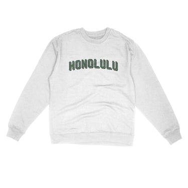 Honolulu Varsity Midweight Crewneck Sweatshirt-Allegiant Goods Co. Vintage Sports Apparel