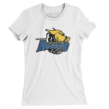 Chicago Hounds Women's T-Shirt-Allegiant Goods Co. Vintage Sports Apparel
