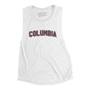 Columbia Varsity Women's Flowey Scoopneck Muscle Tank-White-Allegiant Goods Co. Vintage Sports Apparel