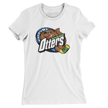 Missouri River Otters Women's T-Shirt-Allegiant Goods Co. Vintage Sports Apparel