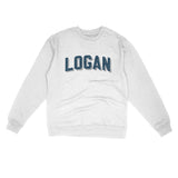 Logan Varsity Midweight Crewneck Sweatshirt-Allegiant Goods Co. Vintage Sports Apparel