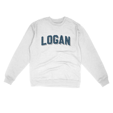 Logan Varsity Midweight Crewneck Sweatshirt-Allegiant Goods Co. Vintage Sports Apparel