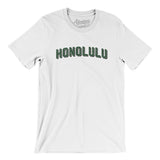 Honolulu Varsity Men/Unisex T-Shirt-Allegiant Goods Co. Vintage Sports Apparel