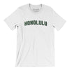 Honolulu Varsity Men/Unisex T-Shirt-White-Allegiant Goods Co. Vintage Sports Apparel