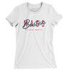 Boston Overprint Women's T-Shirt-White-Allegiant Goods Co. Vintage Sports Apparel