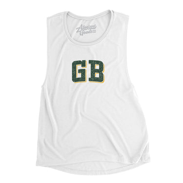 Gb Varsity Women's Flowey Scoopneck Muscle Tank-Allegiant Goods Co. Vintage Sports Apparel