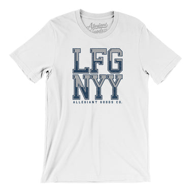 Lfg Nyy Men/Unisex T-Shirt-Allegiant Goods Co. Vintage Sports Apparel