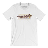 Washington Retro Men/Unisex T-Shirt-Allegiant Goods Co. Vintage Sports Apparel