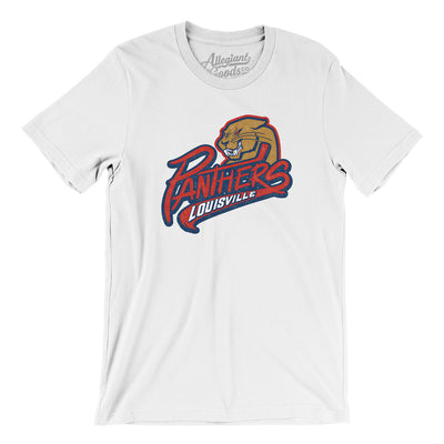 Louisville Panthers Men/Unisex T-Shirt-White-Allegiant Goods Co. Vintage Sports Apparel