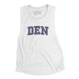 Den Varsity Women's Flowey Scoopneck Muscle Tank-Allegiant Goods Co. Vintage Sports Apparel