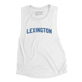Lexington Varsity Women's Flowey Scoopneck Muscle Tank-Allegiant Goods Co. Vintage Sports Apparel
