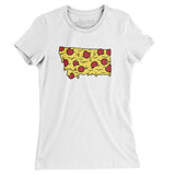 Montana Pizza State Women's T-Shirt-Allegiant Goods Co. Vintage Sports Apparel