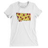 Montana Pizza State Women's T-Shirt-White-Allegiant Goods Co. Vintage Sports Apparel