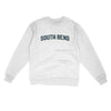 South Bend Varsity Midweight Crewneck Sweatshirt-White-Allegiant Goods Co. Vintage Sports Apparel
