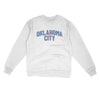 Oklahoma City Varsity Midweight Crewneck Sweatshirt-White-Allegiant Goods Co. Vintage Sports Apparel