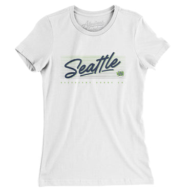 Seattle Retro Women's T-Shirt-Allegiant Goods Co. Vintage Sports Apparel